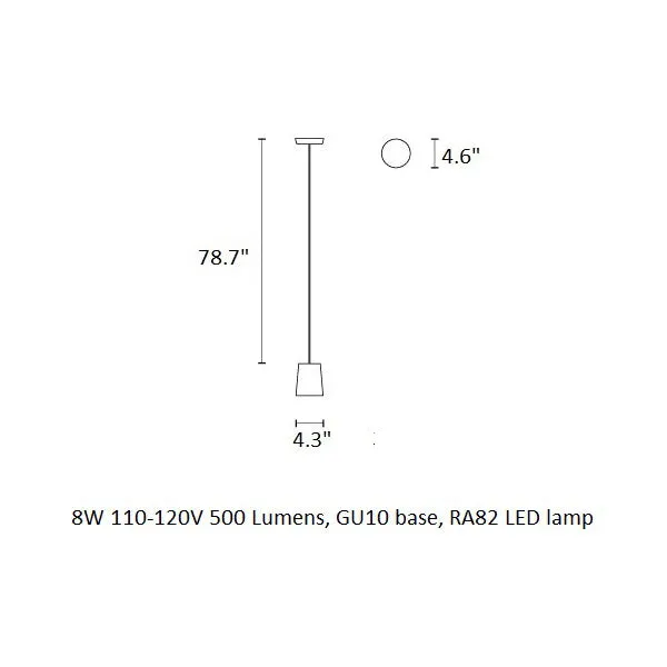 Solid Cone Pendant Light