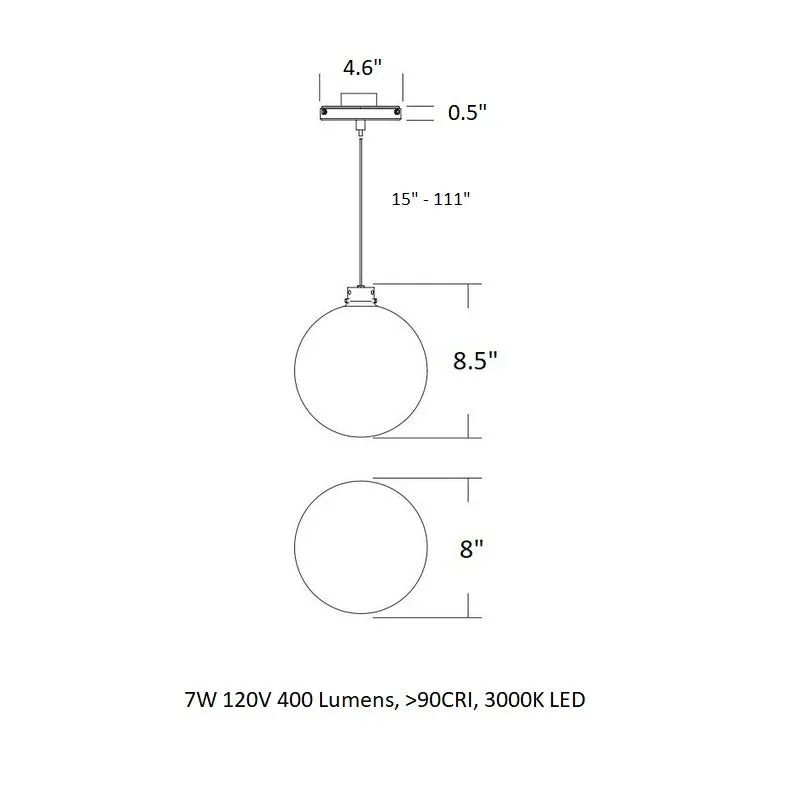 Sphere Pendant Light