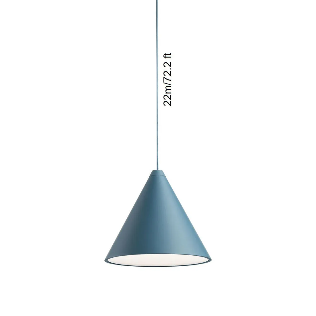 String Light Cone Pendant Light