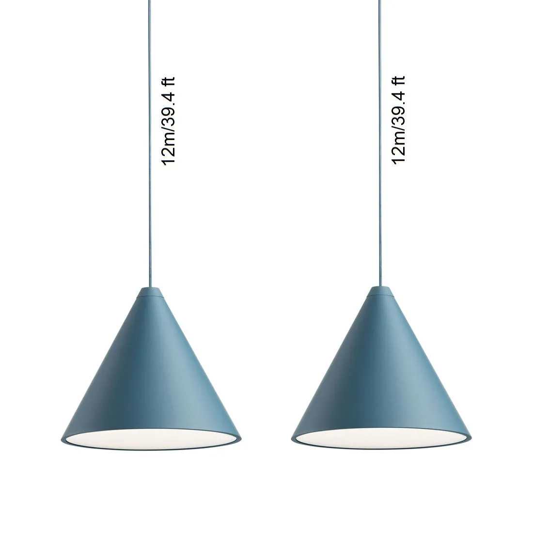 String Light Cone Pendant Light