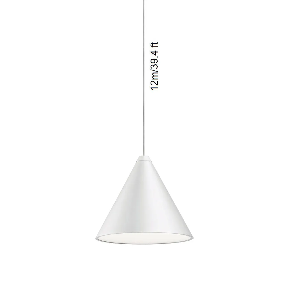 String Light Cone Pendant Light