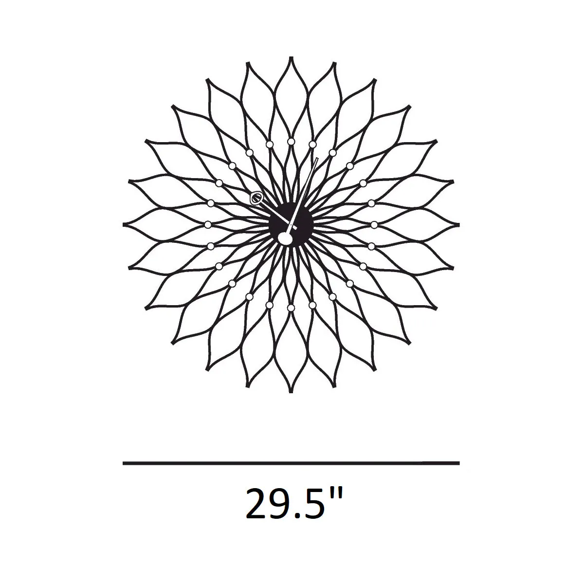 Sunflower Wall Clock