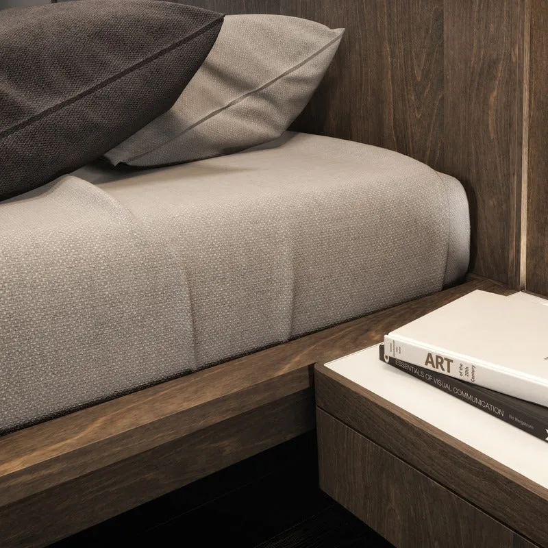 Surface Bed with Extendable Headboard