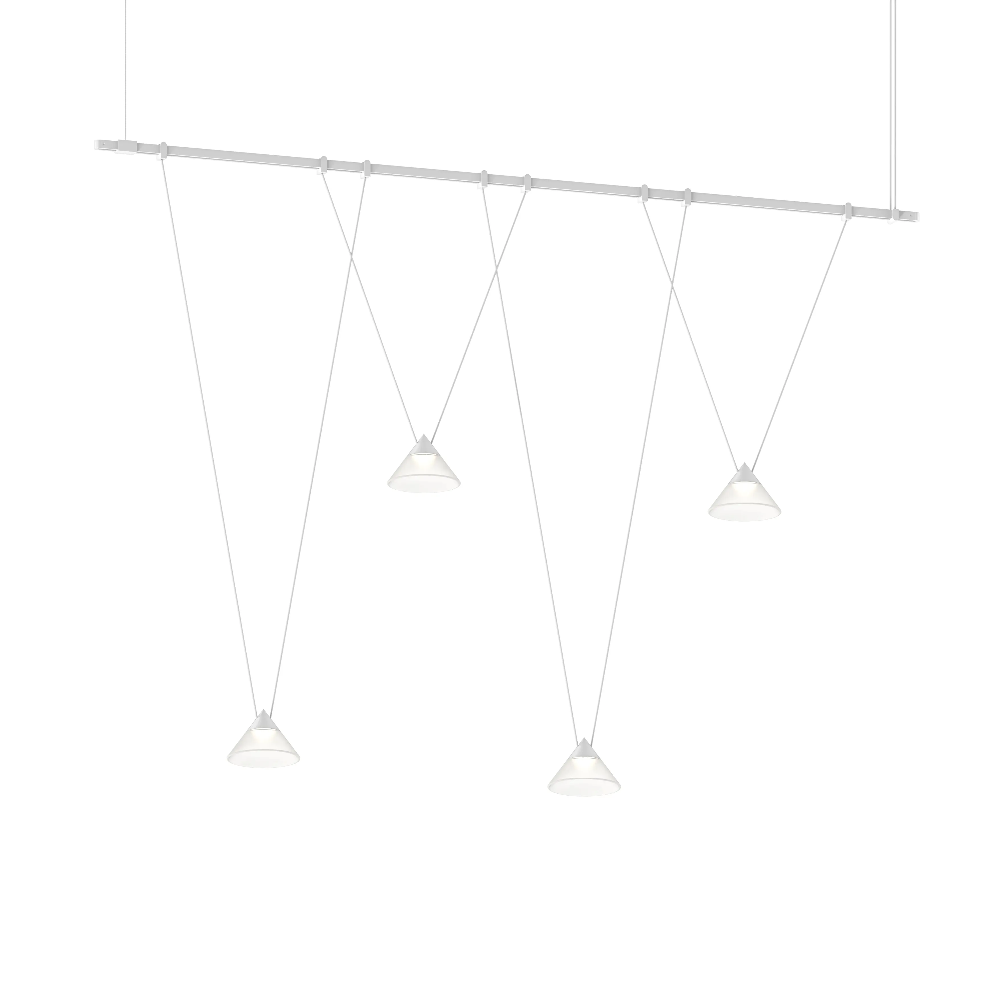 Suspenders 1-Tier Linear Multi Light Pendant Light