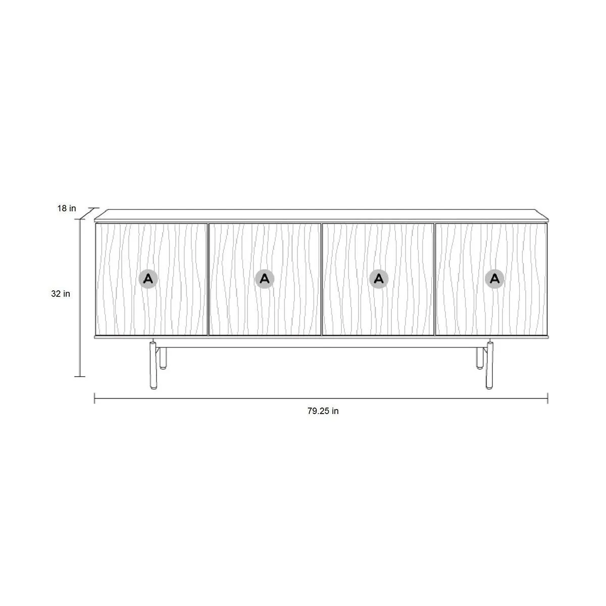 Tanami Credenza