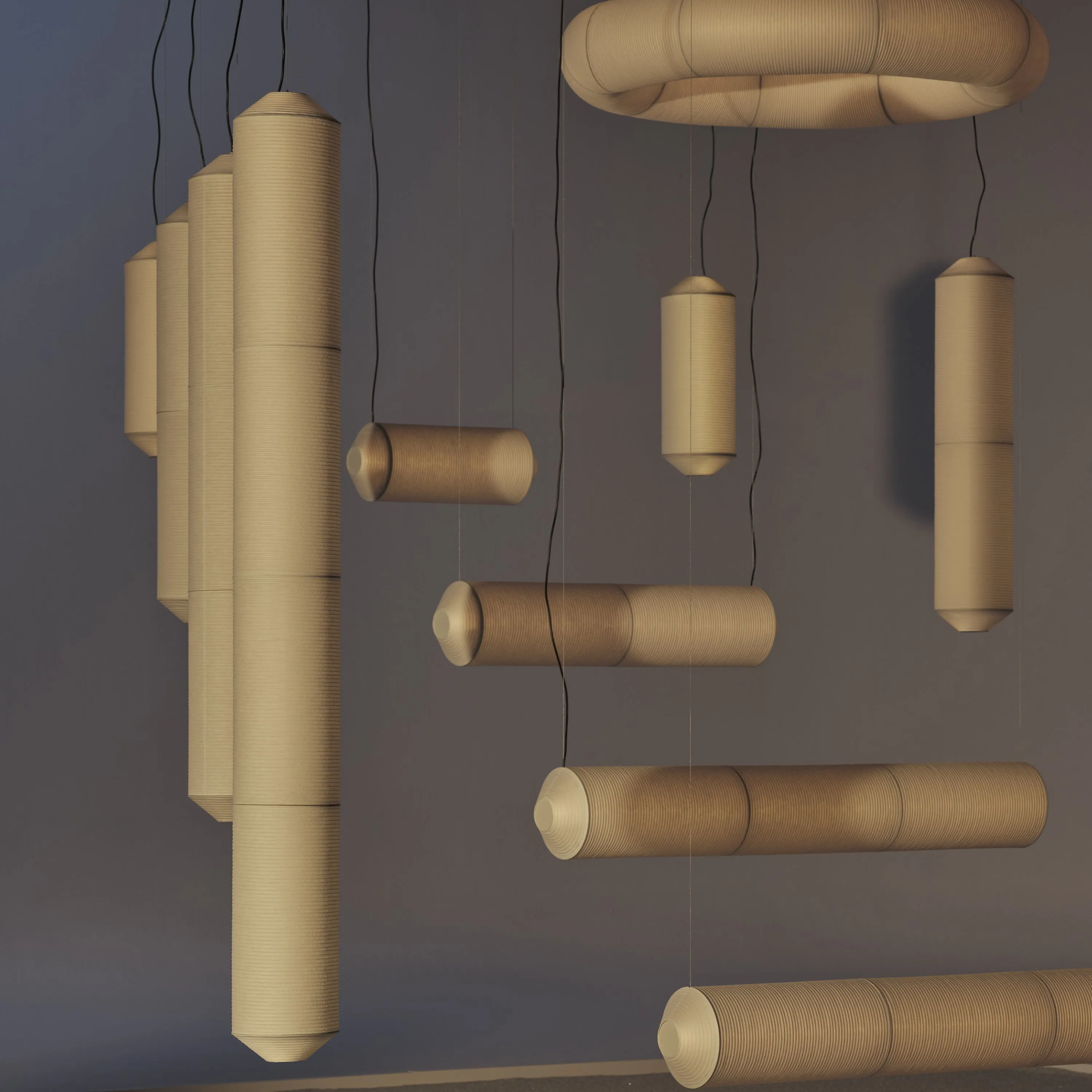 Tekio Vertical Pendant Light