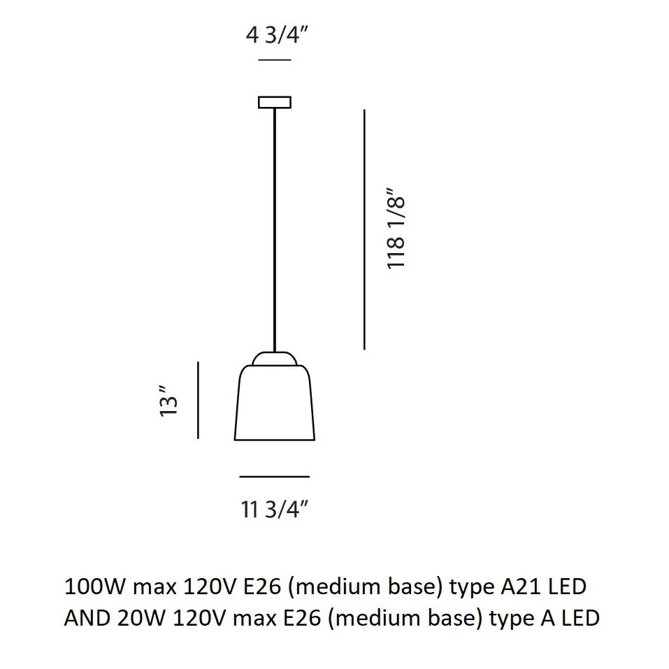 Teodora Suspension Light