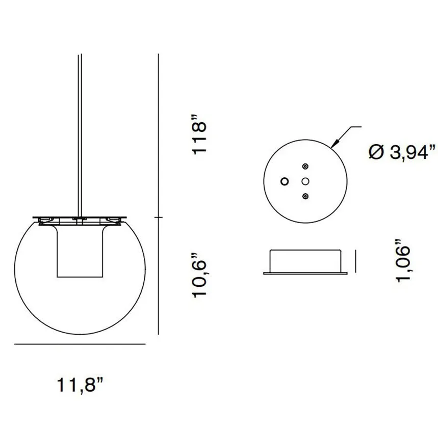 The Globe Pendant Light