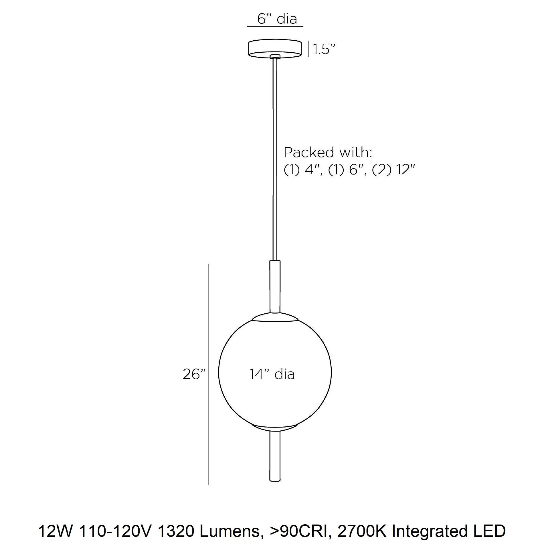 Tirso Pendant Light