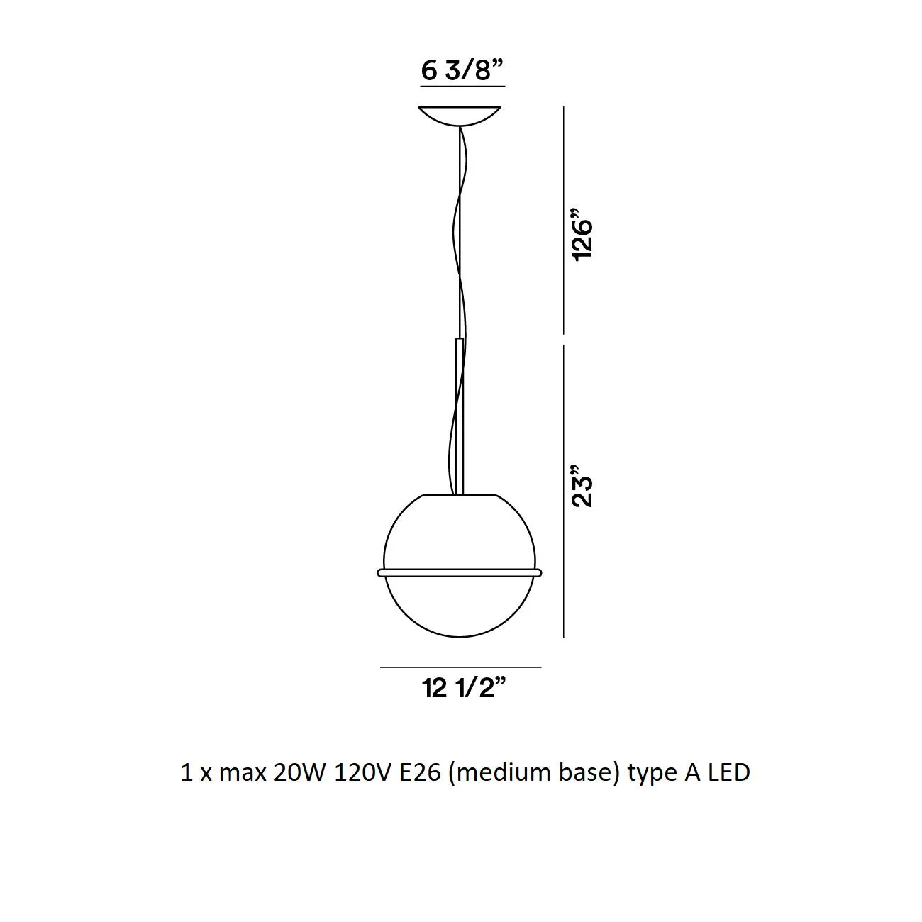 Tonda Pendant Light