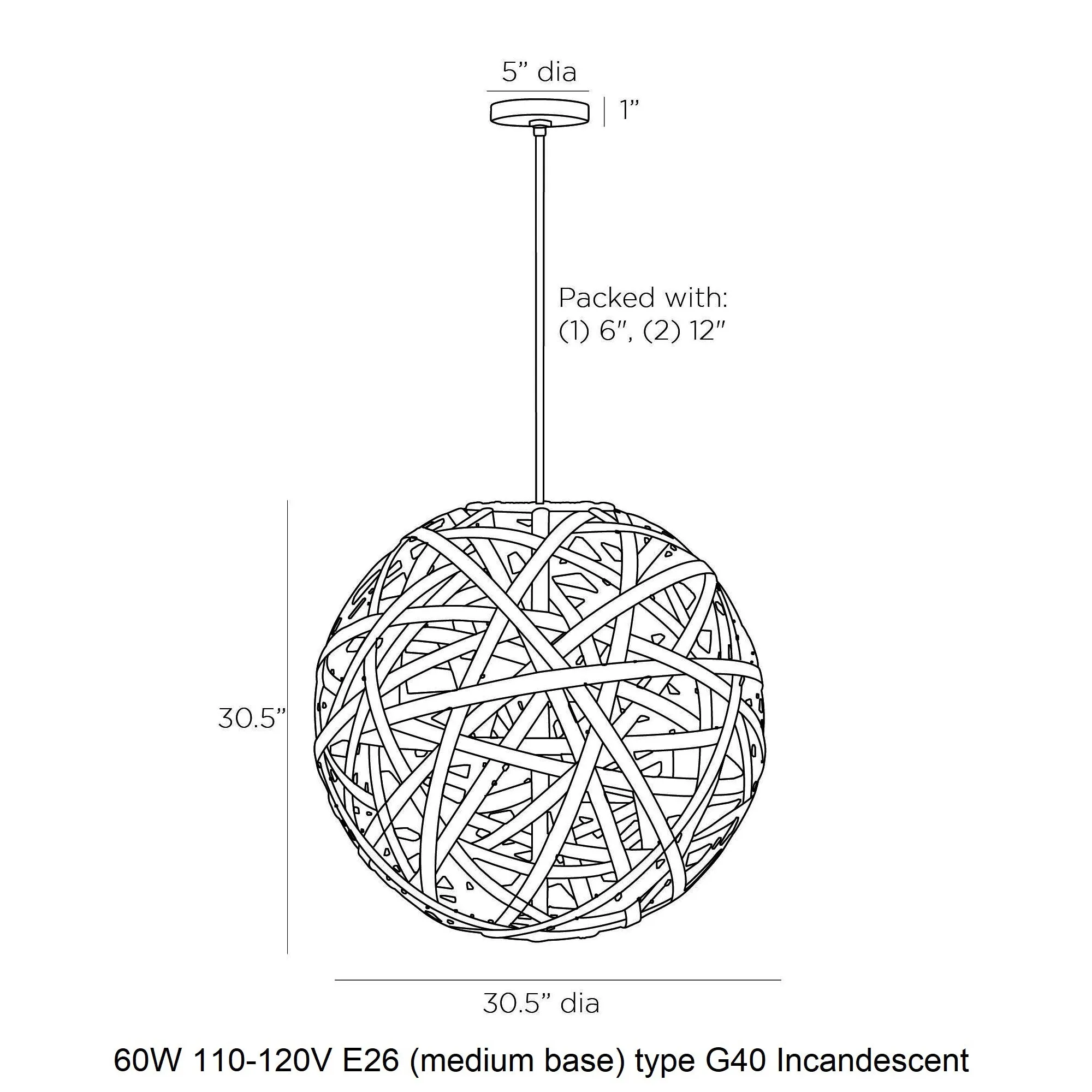 Trai Pendant Light