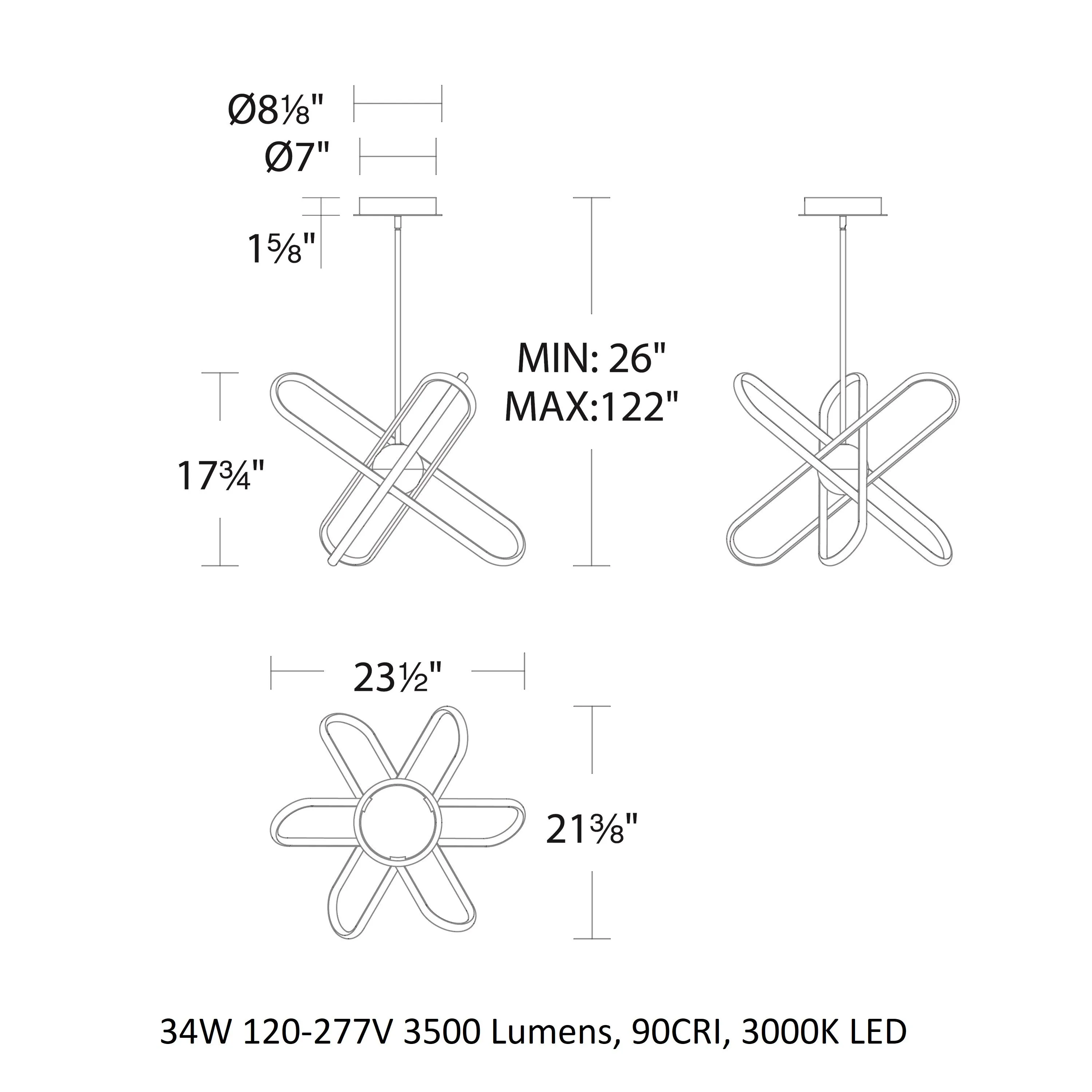 Valerius LED Pendant Light