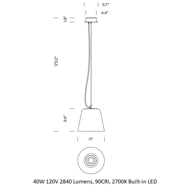 Vaso Pendant Light