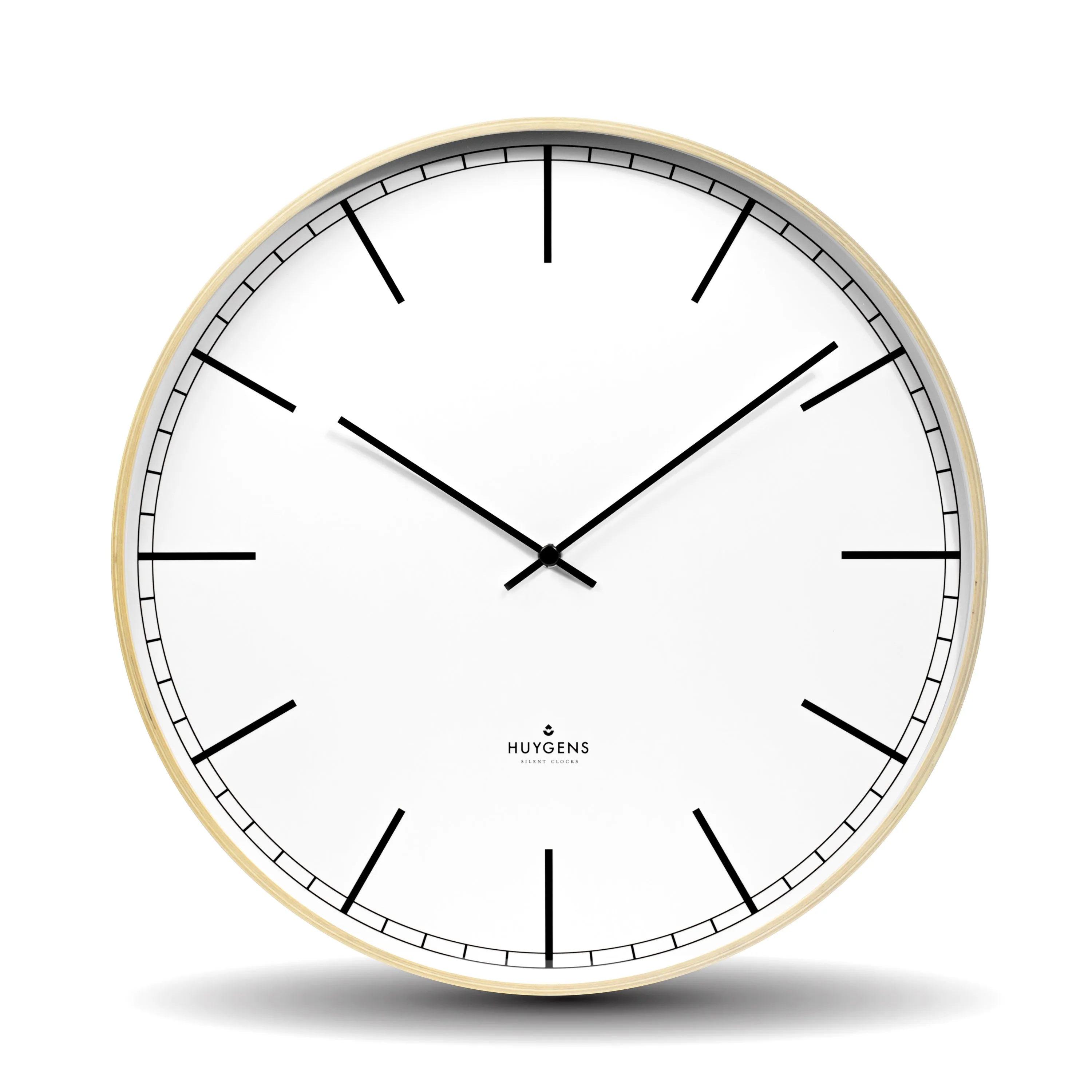 Wood Index Wall Clock