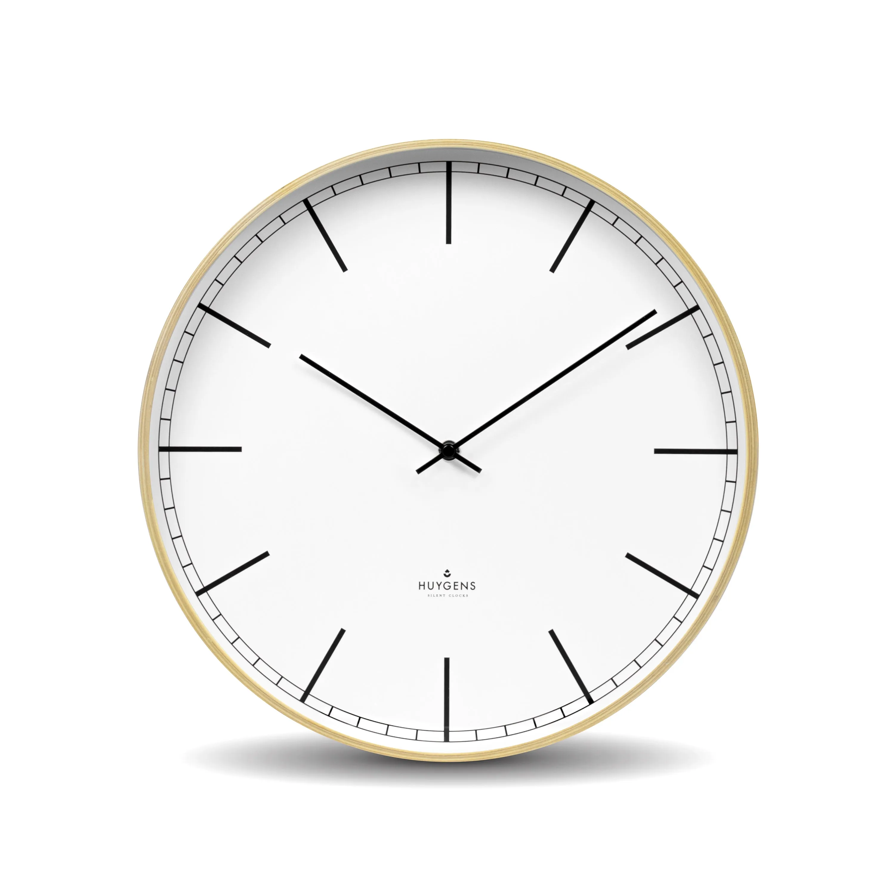 Wood Index Wall Clock