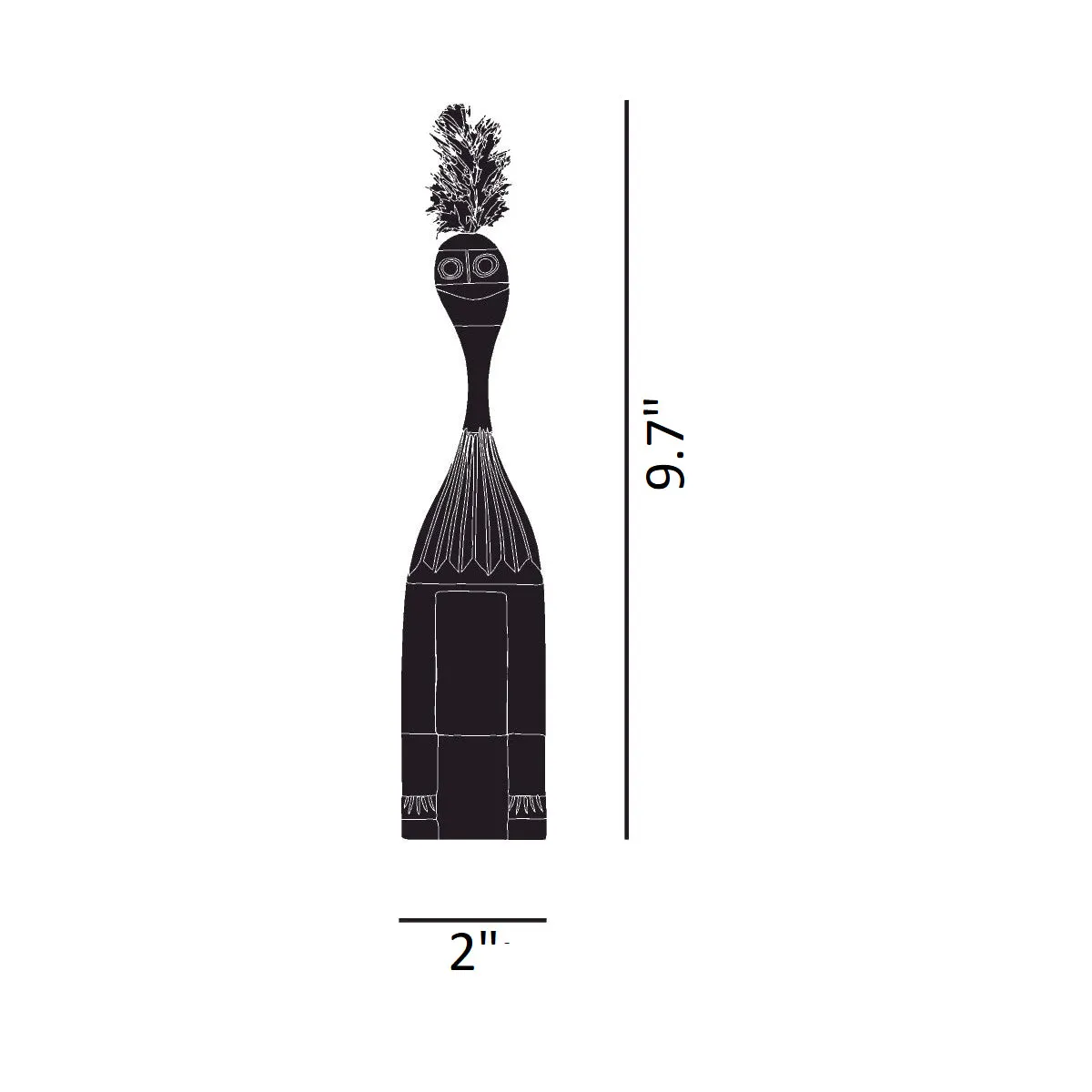 Wooden Doll No.1