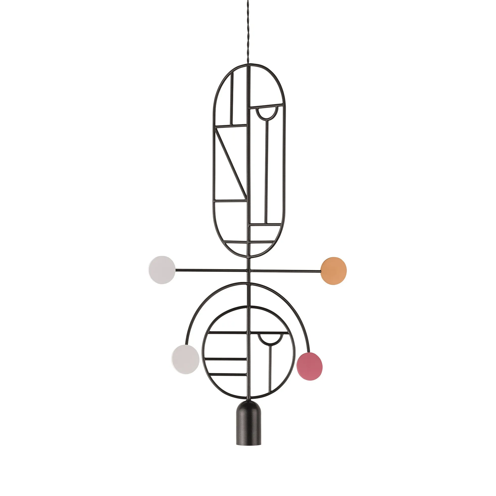 Wooden Dots S08 Pendant Light