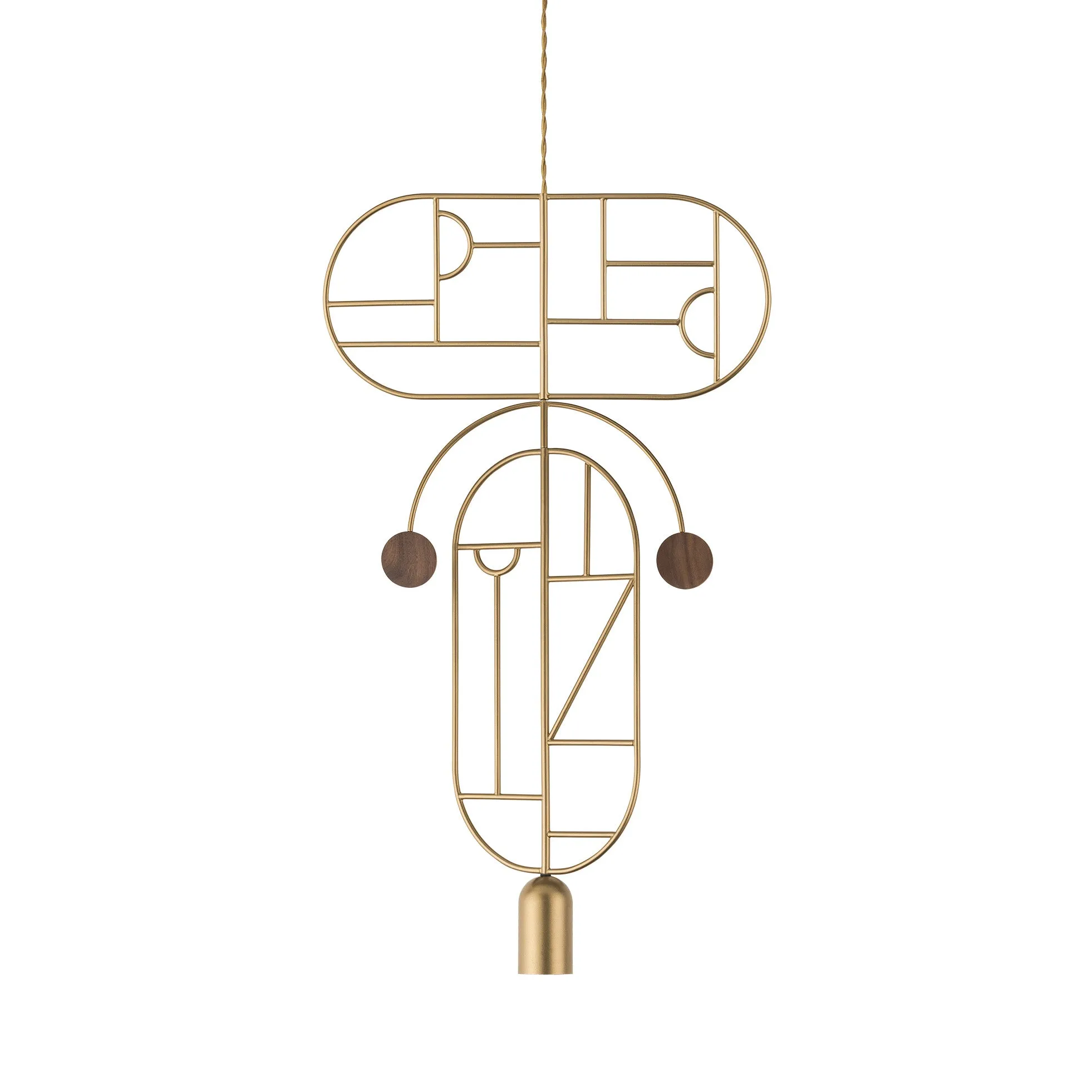 Wooden Dots S09 Pendant Light
