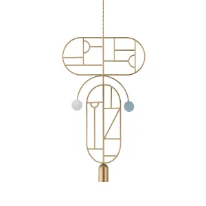 Wooden Dots S09 Pendant Light