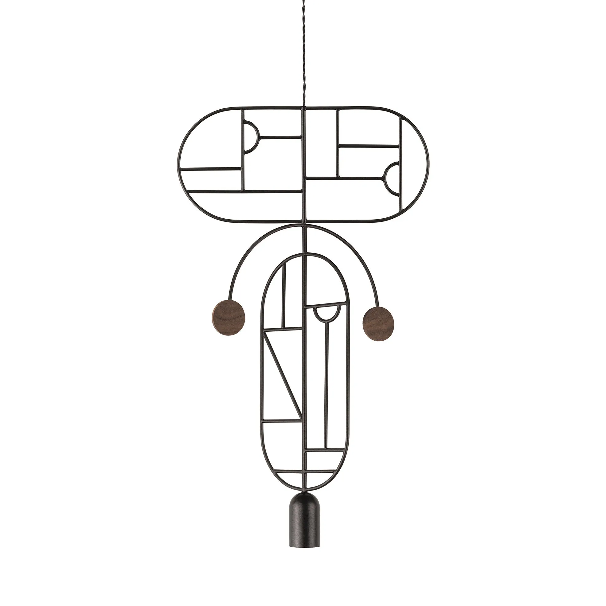 Wooden Dots S09 Pendant Light