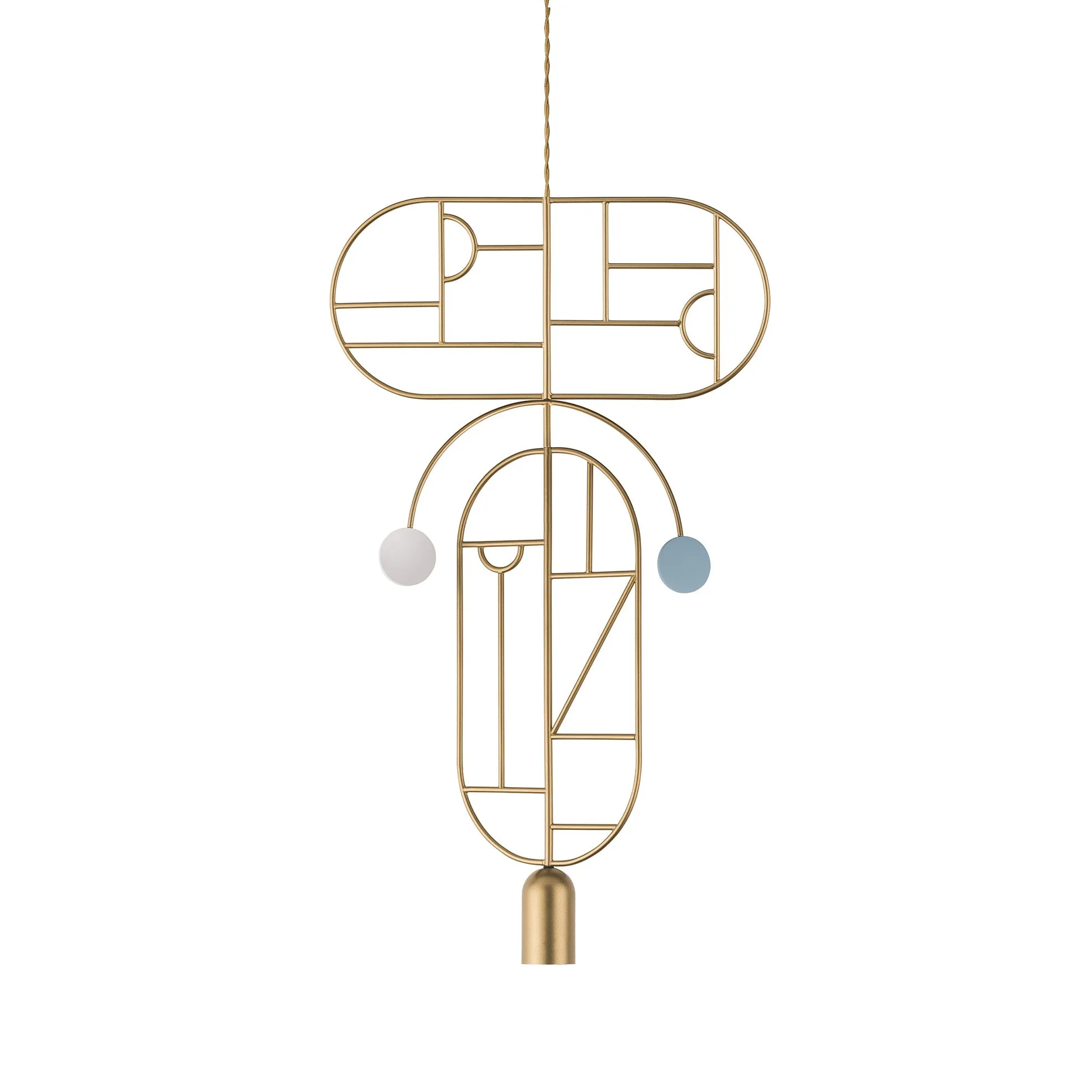 Wooden Dots S09 Pendant Light