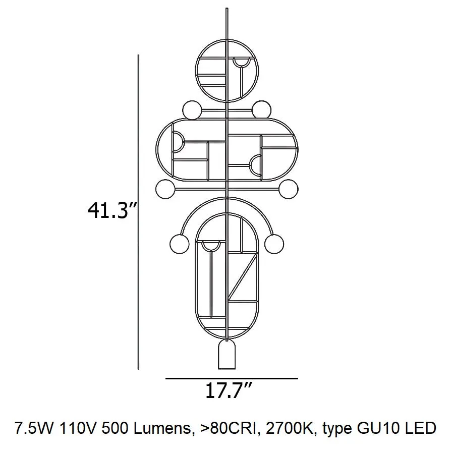 Wooden Dots S19 Pendant Light