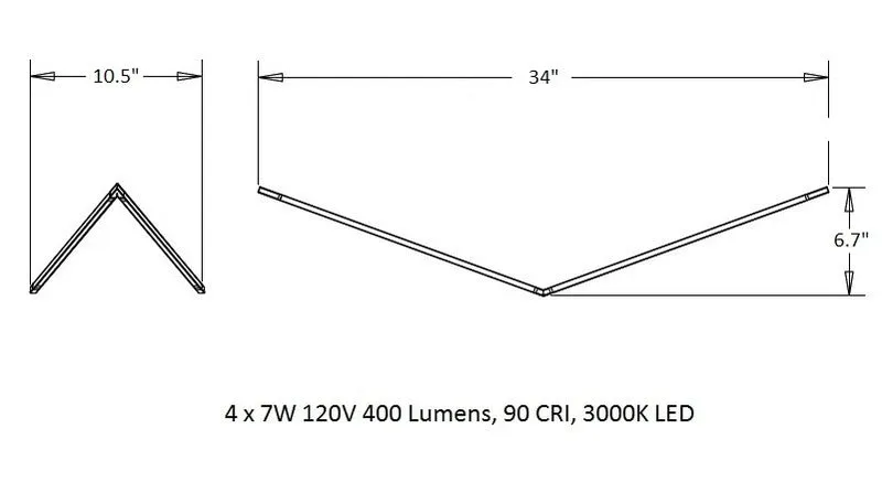 Z-Bar Bird Pendant Light