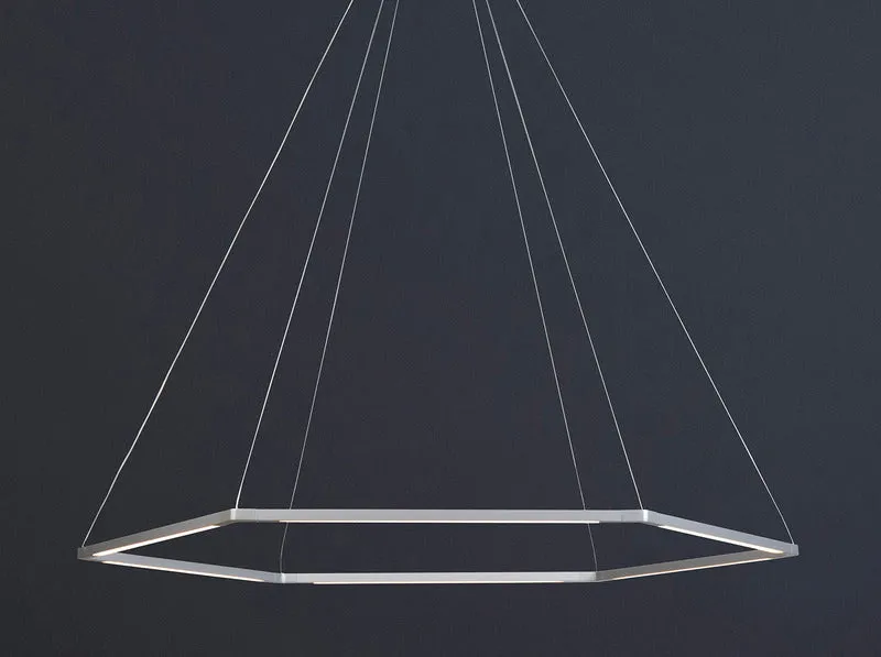 Z-Bar Honeycomb Pendant Light