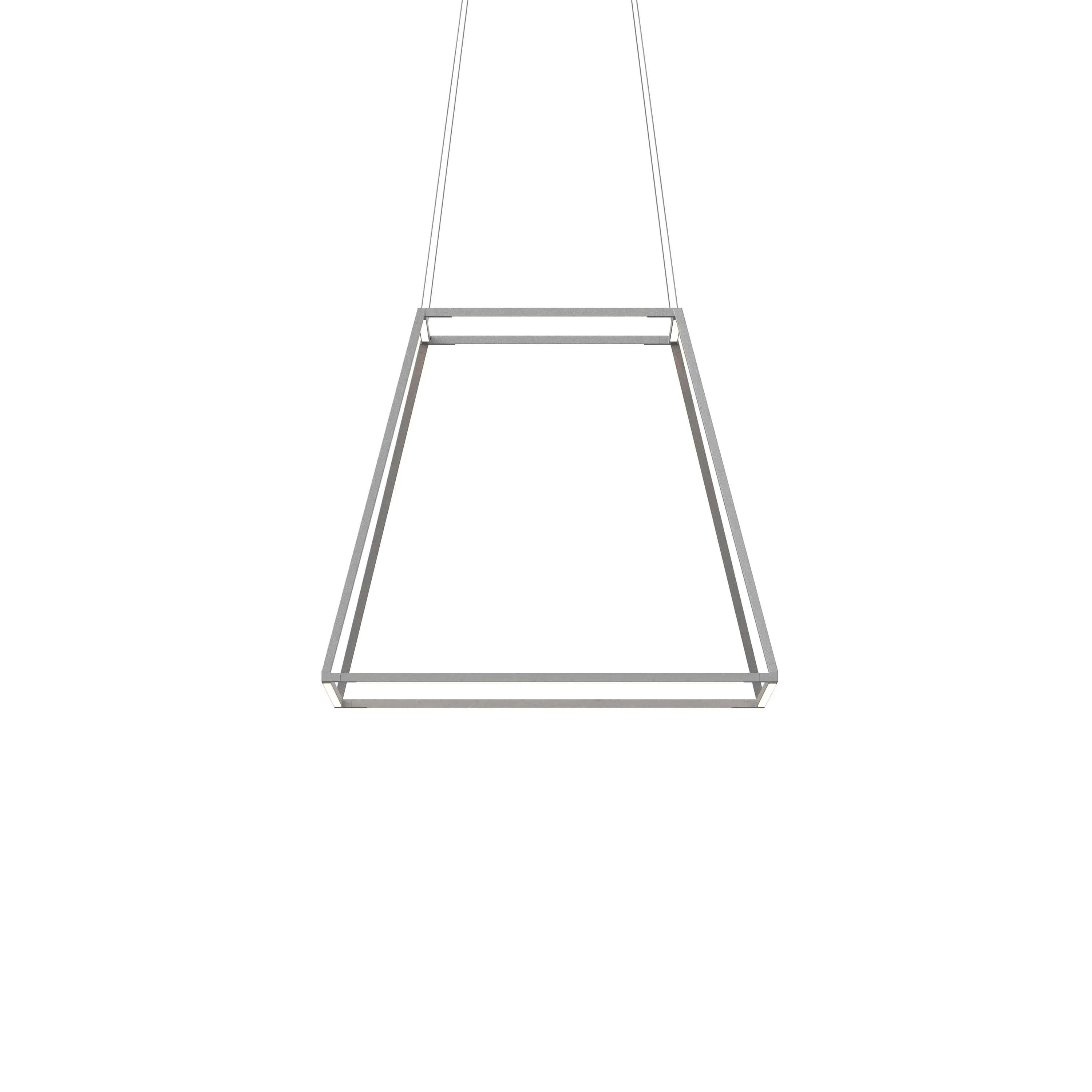 Z-Bar Rise Square Pendant Light