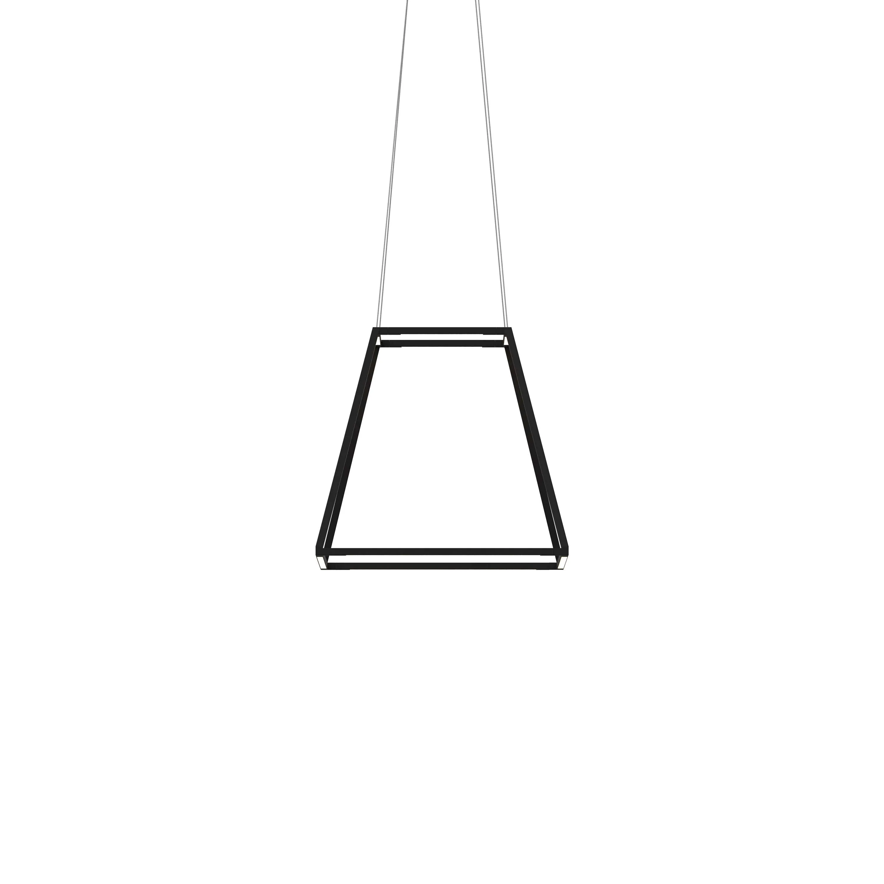 Z-Bar Rise Square Pendant Light