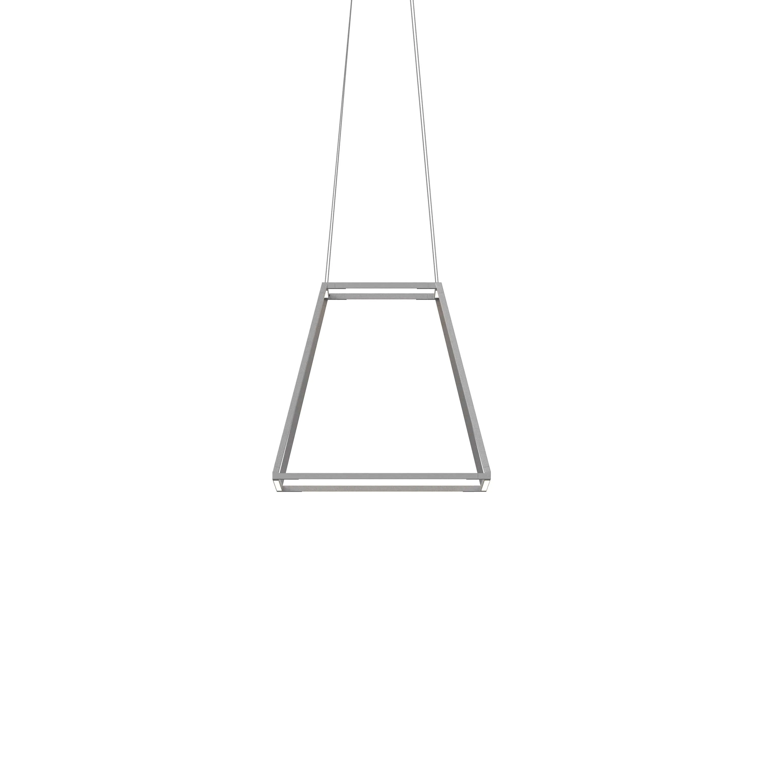 Z-Bar Rise Square Pendant Light