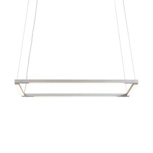 Z-Bar Square Pendant Light